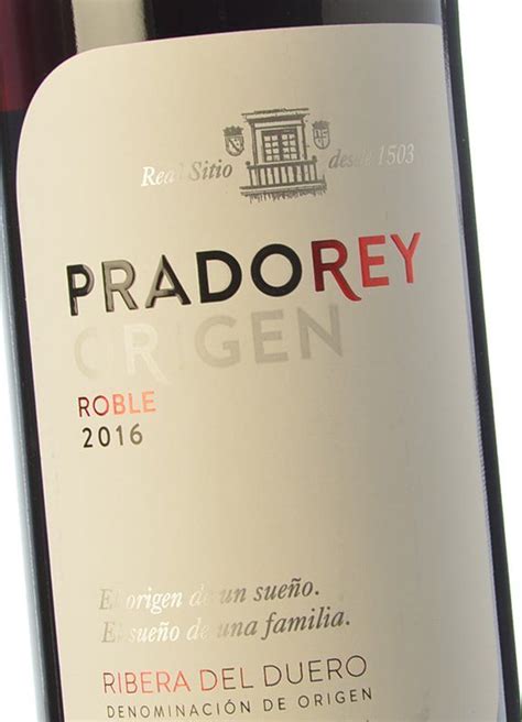 buy prado rey wine|Pradorey Origen 2018 .